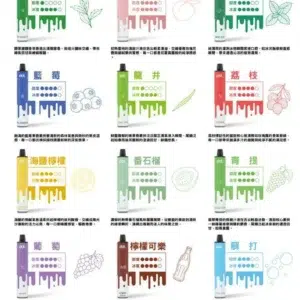 DOT 拋棄式8000口|佩特里PLUS拋棄式一次性電子煙