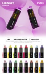 LANA PIX閃光彈一次性20000口拋棄式電子煙